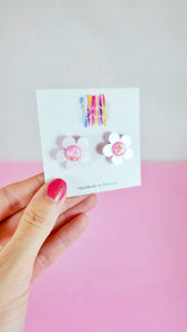 Delilah Soft Pink Studs